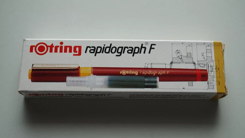 Rotring rapidograph pen - rapidograph, f