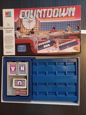 Vintage MB Games Countdown Board Game, 1987 Edition, Gc
