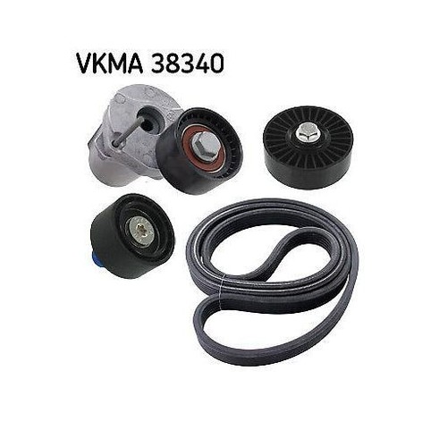 Ribbed belt set skf vkma - set,