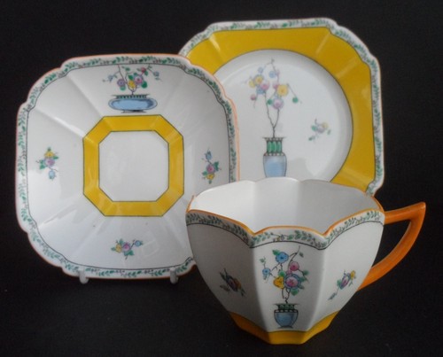 Scarce shelley art deco - a,