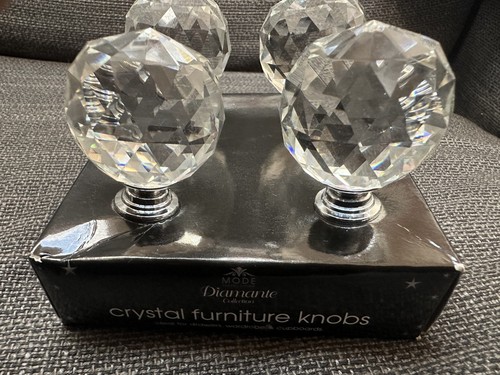 Clear crystal diamond glass - crystal,