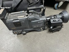 Sony DXC537AP Camera & Fujinon lens, docked to a DSR-1P Dvcam recorder.untested