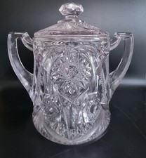 Ice Bucket Edwardian Cut Glass.