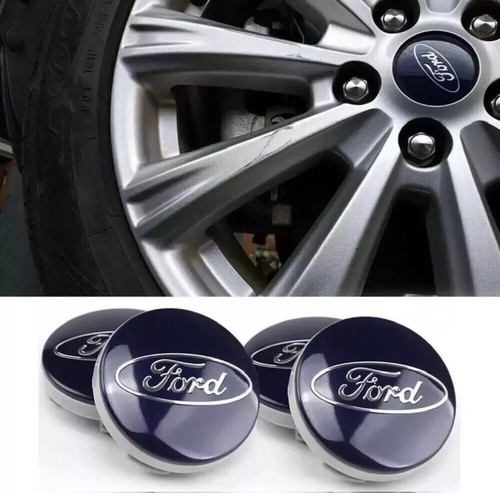 54mm blue ford - blue, wheel