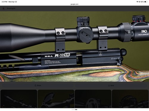 Pao 24x56 rifle scope - pao,