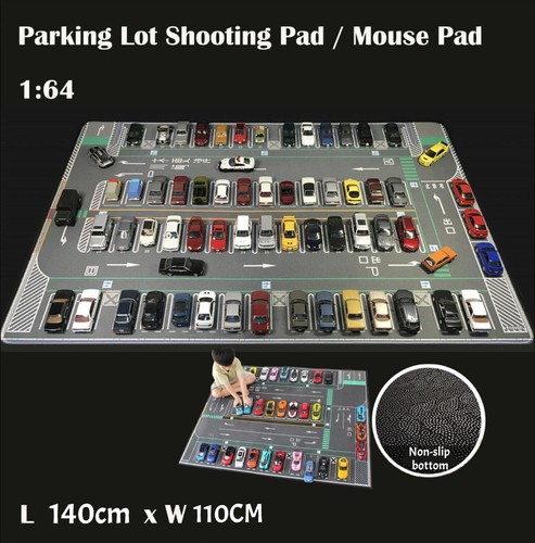 Diorama parking lot - lot, mat