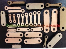 Anklets ,falcon/hawk/owl/eagle, Black - Veg Tan Precision cut