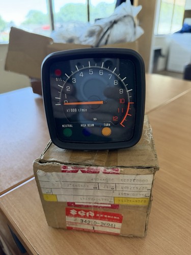 Suzuki zr50 rev counter nos - rev,