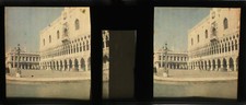 AUTOCHROME Stereo Lot x16 (4.5x10.7) VENICE Doge's Palace Grand Canal, Bridges