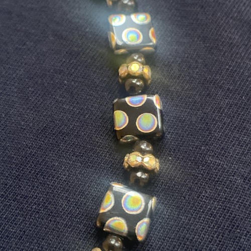 Vintage venetian murano black - vintage,