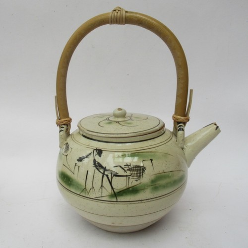 Japanese mingei mashiko teapot - mingei,