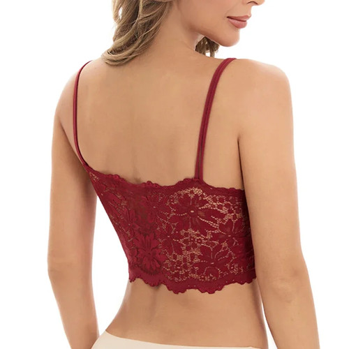 Womens lace bralette wireless - lace,