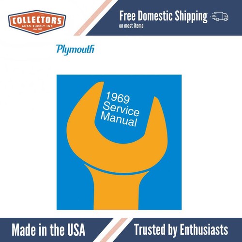 1969 plymouth shop manual - 1969,
