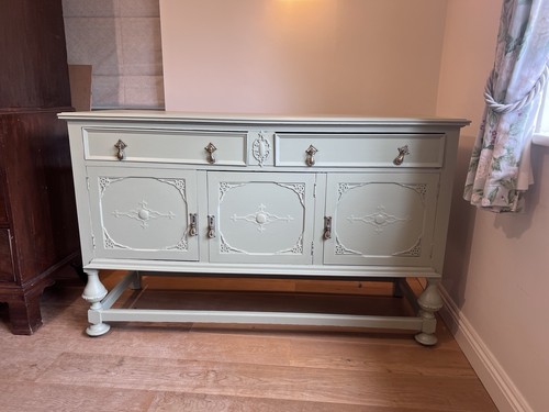 1920s hand painted sideboard - hand,