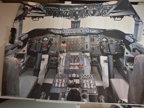 Vintage boeing 747 jumbo jet - boeing,