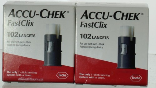 Accu chek fastclix 204 lancets - fastclix,
