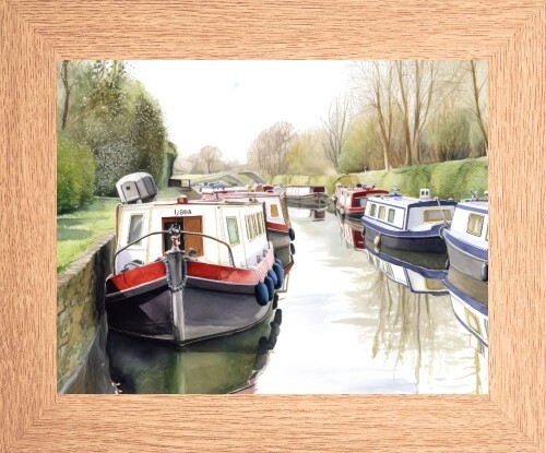 Grand union canal boat barge - grand,
