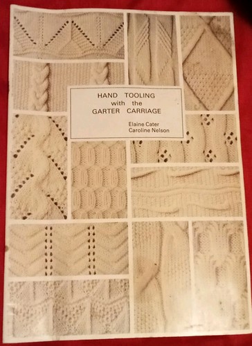 Hand tooling garter stitch - hand,