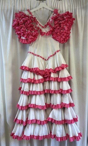 Vintage spanish flamenco dress - flamenco,