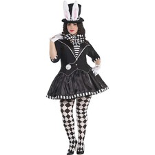 Dark Mad Hatter Costume Set