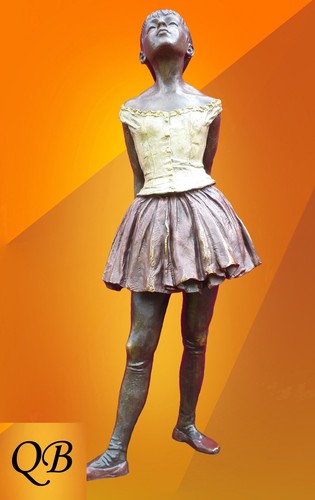 Bronze figurine art - art, deco