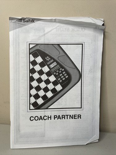 Saitek kasparov coach partner - saitek,