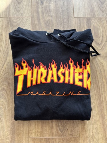 Thrasher flame logo pullover - flame,