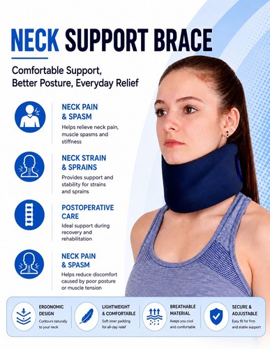 Soft foam neck - foam, support
