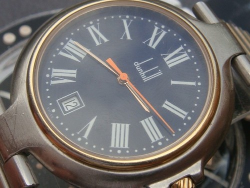 Dunhill rare blue dial hq - blue, ad