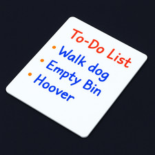 White Board School Home Kids Drawing Strong Durable Notes Drawing Car Events A2