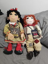 Rosie & Jim Rag Dolls Vintage