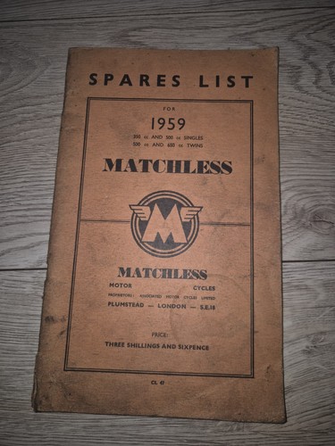 Vintage 1959 matchless - vintage,