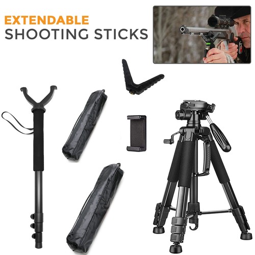 Telescopic shooting sticks - telescopic,shooting,