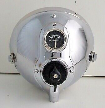 Complete chrome motorcycle - complete, 7"