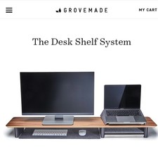 Grovemade Walnut Desk Shelf