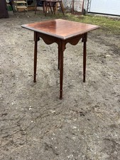 Vintage Walnut  Lamp Table /