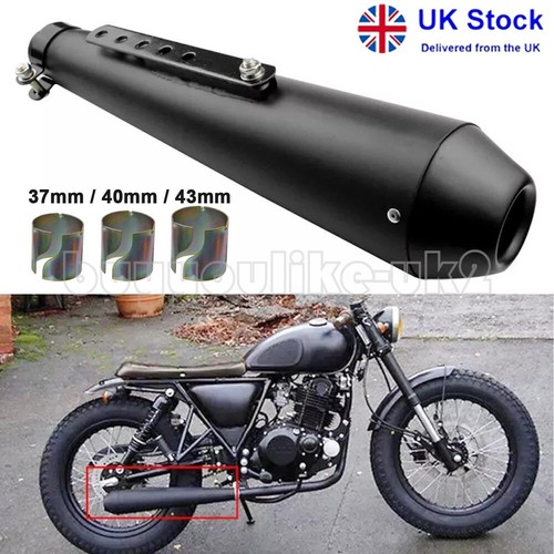 Black universal motorcycle - black,