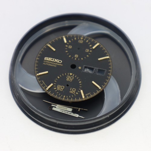 Vintage seiko 6138 8020 black - vintage, 6138-8020