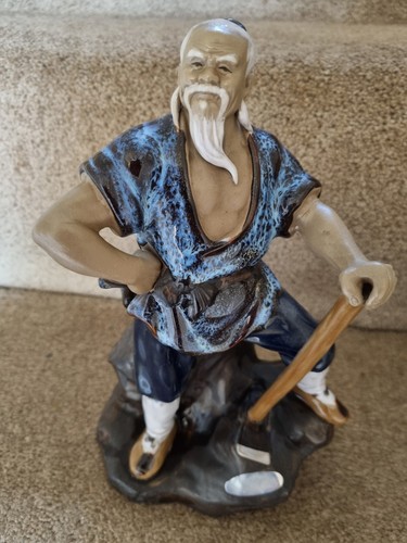Chinese mudman figurine shiwan - chinese,