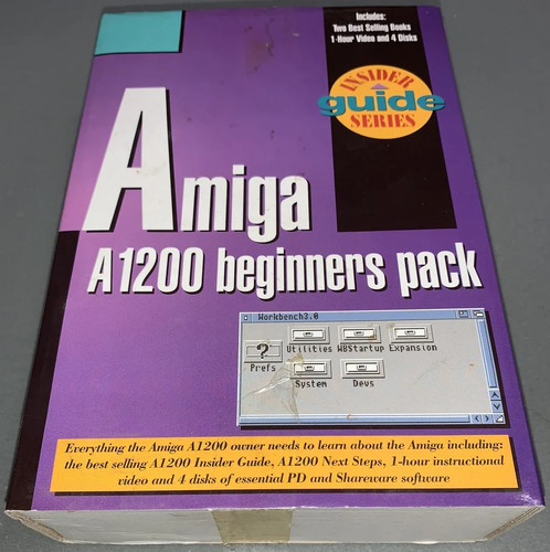 Amiga a1200 beginner - beginner's, pack