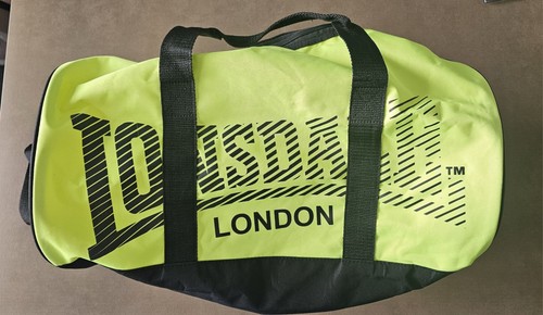 Lonsdale gym bag neon yellow - lonsdale,