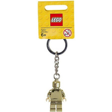 LEGO - Mini Figure Keyring, Gold (850807) 
