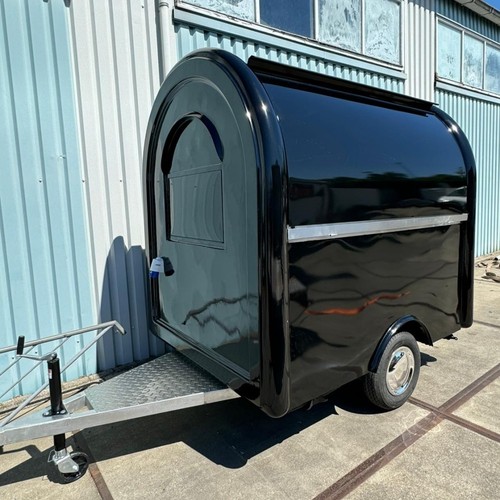 Black mobile catering - catering, food