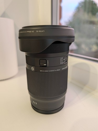 Sigma 200mm 6 - sigma, dg