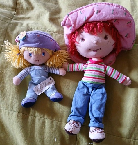 Two strewsberry shortcakes rag - two,