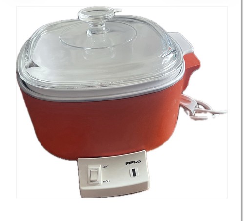 Pifco slow cooker 4851 orange - cooker,