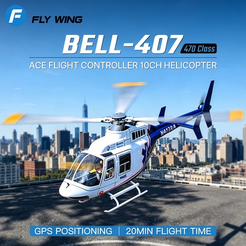 Fly wing bell 407 gps - gps, ace