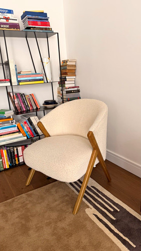 Zara home bouclé upholstered - zara,