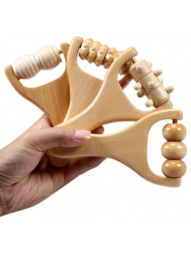 1pc wooden massage - 1pc,