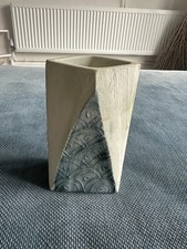 Carn Pottery Faceted Vase